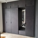 Un dressing tout noir