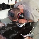 Découpe du symbole Baoum à la scie sauteuse