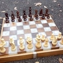 Echiquier grand format en chene