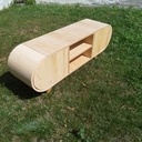 Un meuble télé tout arrondi