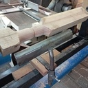 1ere réalisation avec mon tour a bois que je viens d'acquérir.