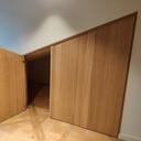 Dressing à tiroirs sous-pente