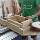 Gabarit a queues droites