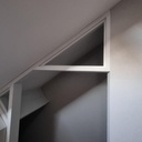 Porte coulissante avec coulisse invisible !