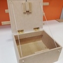 Boite à secrets en MDF