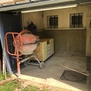 Meuble extérieur en OSB