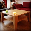 Table basse en Hêtre