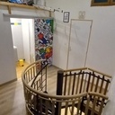 Garde corps en frêne