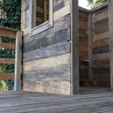 Cabane enfant sur pilotis