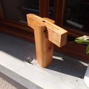 Assemblage menuiserie japonaise trait de Jupiter (Shingiri Daimochi Tsugi)