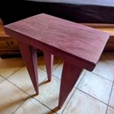 Console Maquillage Amarante / Bois Serpent