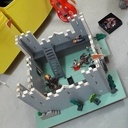 Chateau fort roulant avec pont-levis!