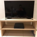 Fabrication d’un meuble télé/ avec sika et résine epoxy noir!