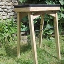 Une première création ...en bois de palette et chutes de Valchromat..!