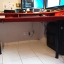 Grand bureau pour informatique et craft