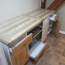 Du bois de frêne pour une cuisine