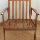 Fauteuil style danois en frêne