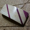 Barrette à cheveux en bois précieux