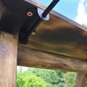 Escabeau avec support coulissant