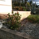 Terrasse de vacances de Noël