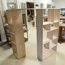 Bibliothèque en coin