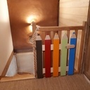 Barrière d'escalier pour bébé