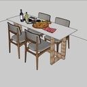 Base para Mesa tampo Blindex e outros