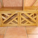 Etagère en forme de voile