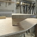 Etagere chene inox epure