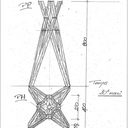 Tabouret en arêtier