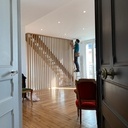 Etage 2 : Claustra pleine hauteur