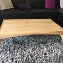 Table basse en noyer