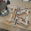 Patères coulissantes