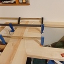 Plan de travail de cuisine en frêne