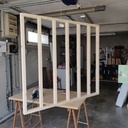 Simple claustra en pin du nord