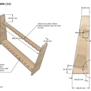 Porte-gouges - tournage sur bois