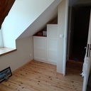 Rangement sous pente