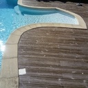 Terrasse de piscine. (Retour THT)