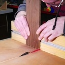 Boîte pour aiguilles à tricoter