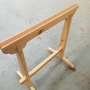 Tréteau démontable en épicéa