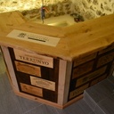 Bar - plaques de vins