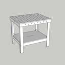 Etabli de chantier démontable