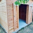 Abri Vélo Ossature Bois.