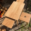 Table, tablettes, tabouret