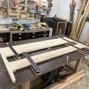 Gabarit d'assemblage pour longue pièce