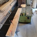 Gabarit scie à format et rallonge table de scie sur combiné Robland X310