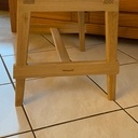 Banc assise tressée fil de jute