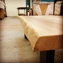 Table basse en platane