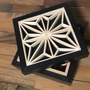 Petite boîte kumiko Asanoha