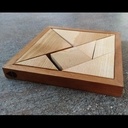 Triptyque de tangrames